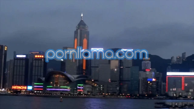  Hong Kong Light Show On Buildings Asian Sex Diary 2025 02 08
